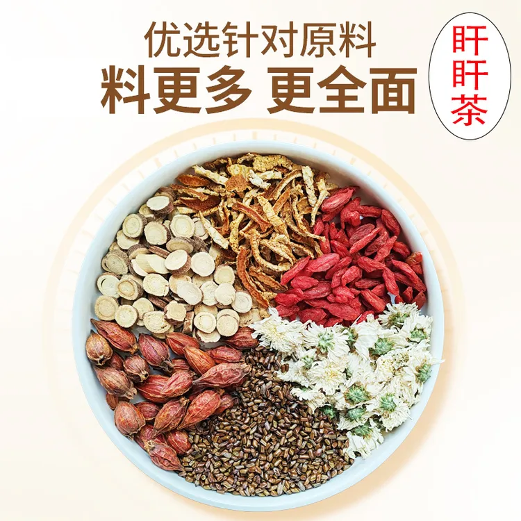 【盰盰茶】陈皮+甘草+菊花+枸杞+栀子+决明子目明盰茶养饮品20克/包