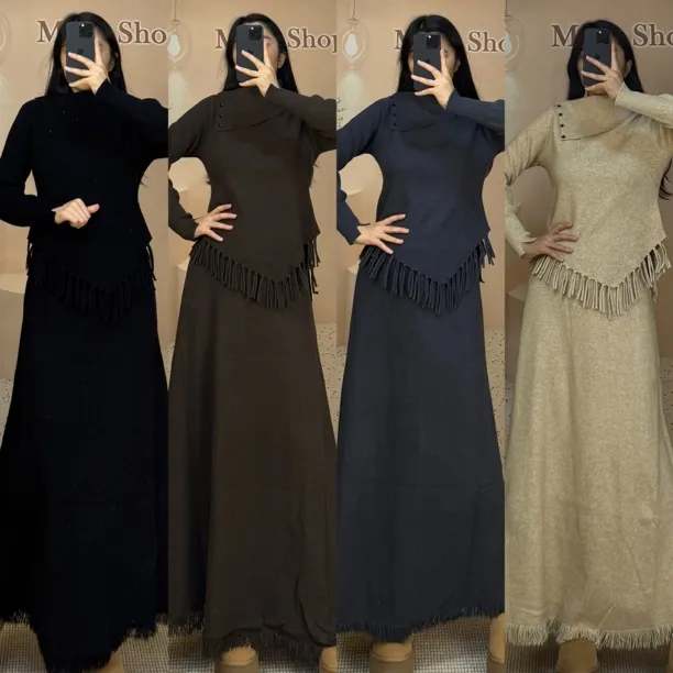 Mira 新款慵懒风常规时尚简约套装～