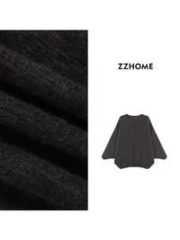 ZOZO HOME ｜织物之美治愈柔雾灰精织软糯上衣q171930p