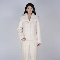 【会员专享】2025国风纯色短款长袖秋季新款气质通勤外套WH05007673