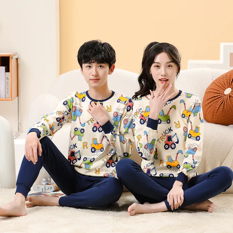 【A类100%纯棉】男童秋衣秋裤套装毛衫儿童内衣睡衣冬女孩中小大童