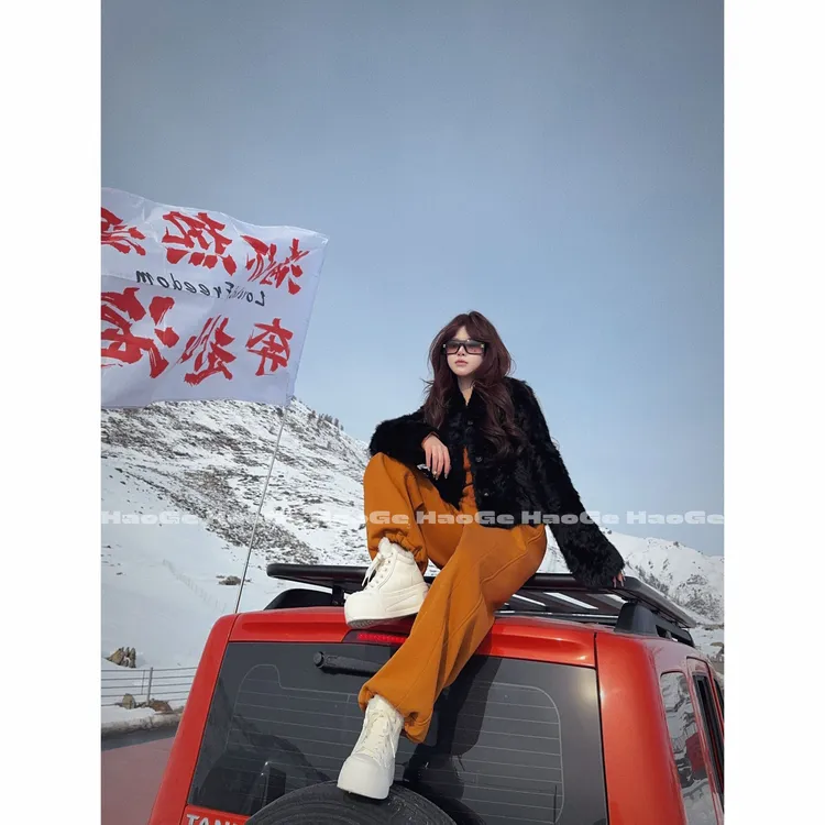 浩哥严选●休闲裤预HGQ5XXK4977A时尚户外宽松保暖秋冬加厚显瘦款