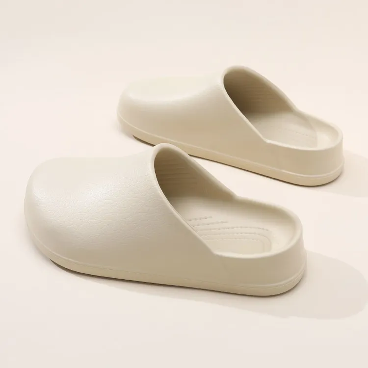 勃肯鞋女夏季外穿新款软底防滑静音手术室包头拖踩屎感防水厨师鞋