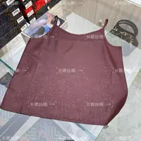 时尚百搭双面双穿龟裂纹绸缎吊带背心FY48406