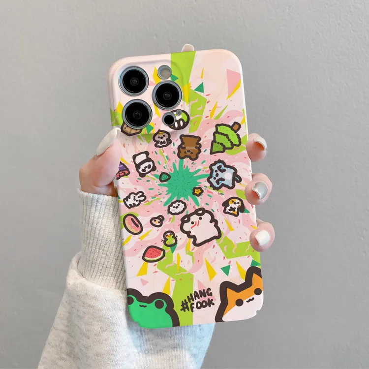 涂鸦派对手机壳适用苹果16Pro小米14华为mate70vivooppo菲林全包