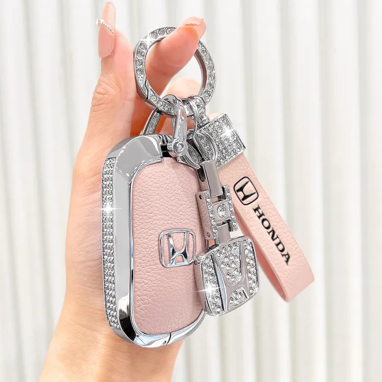 本田crv钥匙套十一代雅阁思域新款皓影xrv型格hrv冠道urv壳扣真皮