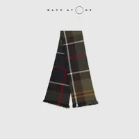 BACKATONE “深情相拥”  时尚百搭定制格纹羊绒围巾 BFF-3AR219B-K