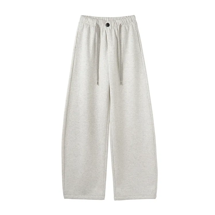 B 门店49&9！宝藏神裤」巨显瘦显腿长加绒阔腿休闲弯刀裤女 C23349