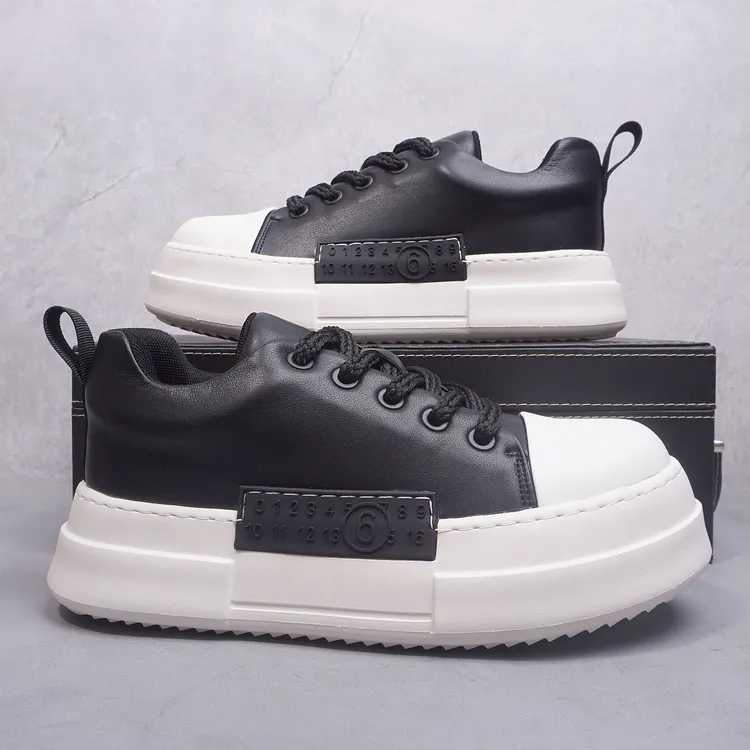 欧洲秋季百搭学生潮流韩版内增高厚底男士运动鞋透气休闲板鞋子