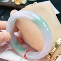 翡翠手镯未镶嵌58圈