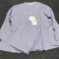 B05棉纱家居服套装大码休闲宽松女