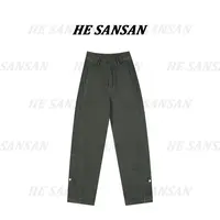 【SANSAN】高腰休闲百搭气质休闲裤时尚水洗牛仔裤DY-1467