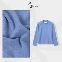 麻享【微醺彩虹】蚕丝羊绒蛋白打底衫双面半高领T结构分割FSY51027