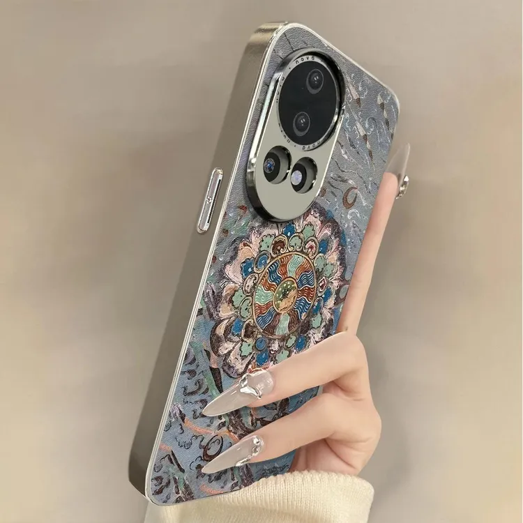 适用华为nova15pro手机壳新款敦煌莲花全包nova15ultra防摔14高级