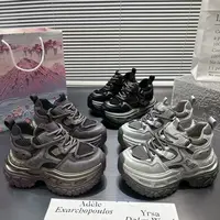【五】老爹鞋女款2025新款超火超轻厚底增高显脚小百搭休闲运动鞋