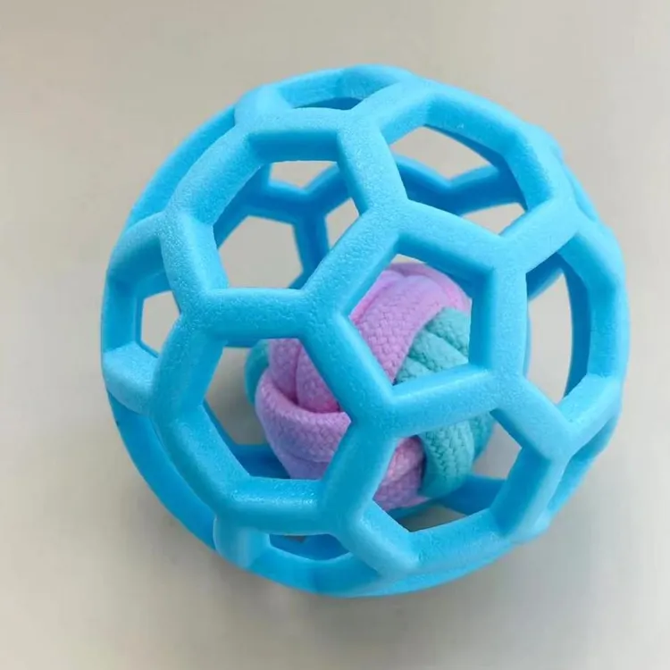 狗狗磨牙玩具球耐咬狗咬棒小型犬幼犬小狗自嗨解闷宠物镂空球家用