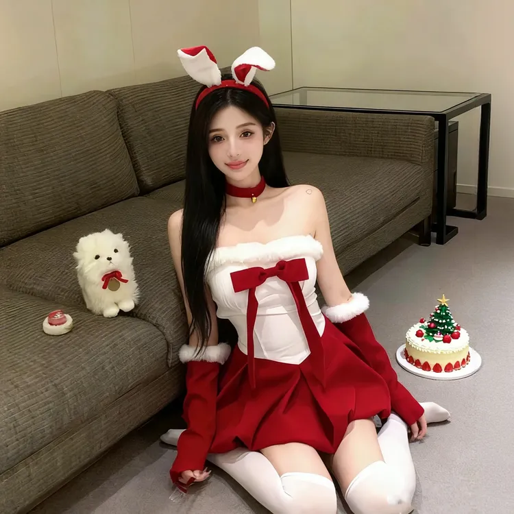 【梦魂不舍】莓果红衫！圣诞特别款超级出片的小裙子！