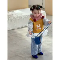 釉兮·25冬～卡通小熊休闲裤883117（汉服童装）