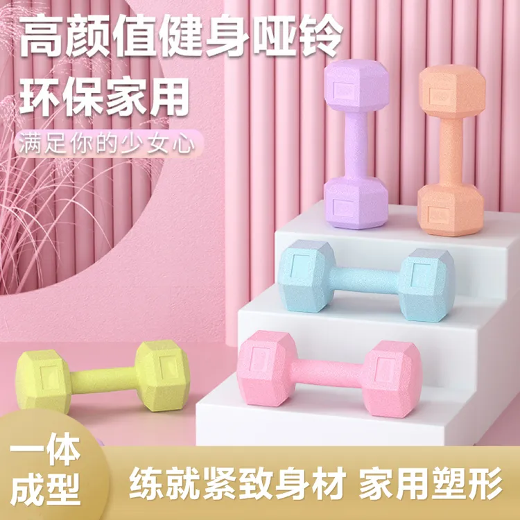 哑铃女士健身家用器材儿童小哑铃女式练臂肌手臂练线条
