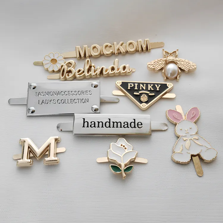 五金扣帽子配件编织包手工高档金属标补丁衣服配饰鞋扣包包配件