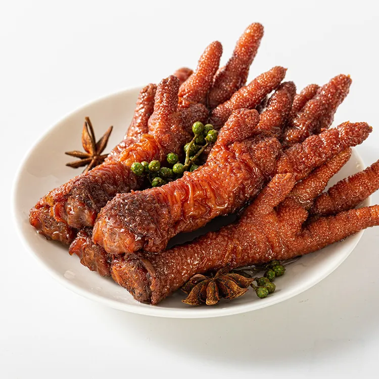 【210g/袋】新小痴虎皮凤爪卤味熟食开袋即食追剧解馋休闲小零食