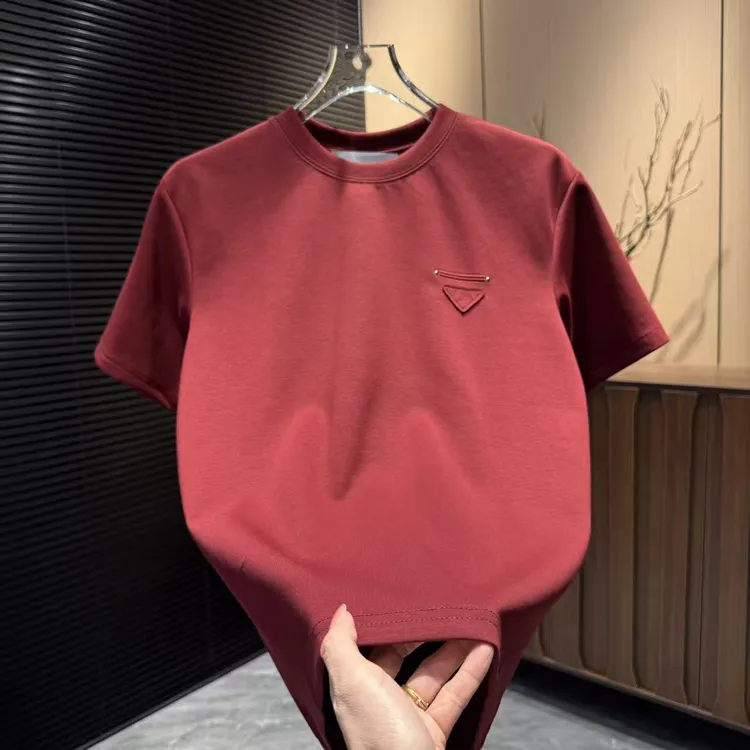 秋冬男士纯色气质百搭潮流简约休闲时尚T恤2557