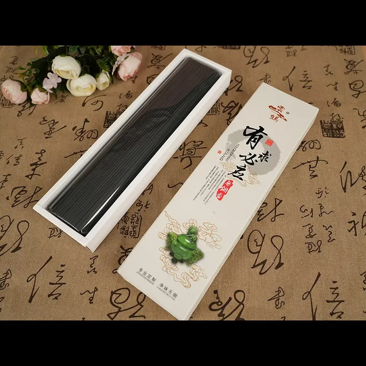 云鹤黑色纯无烟天然环保线香适合财神室内檀香礼佛使用