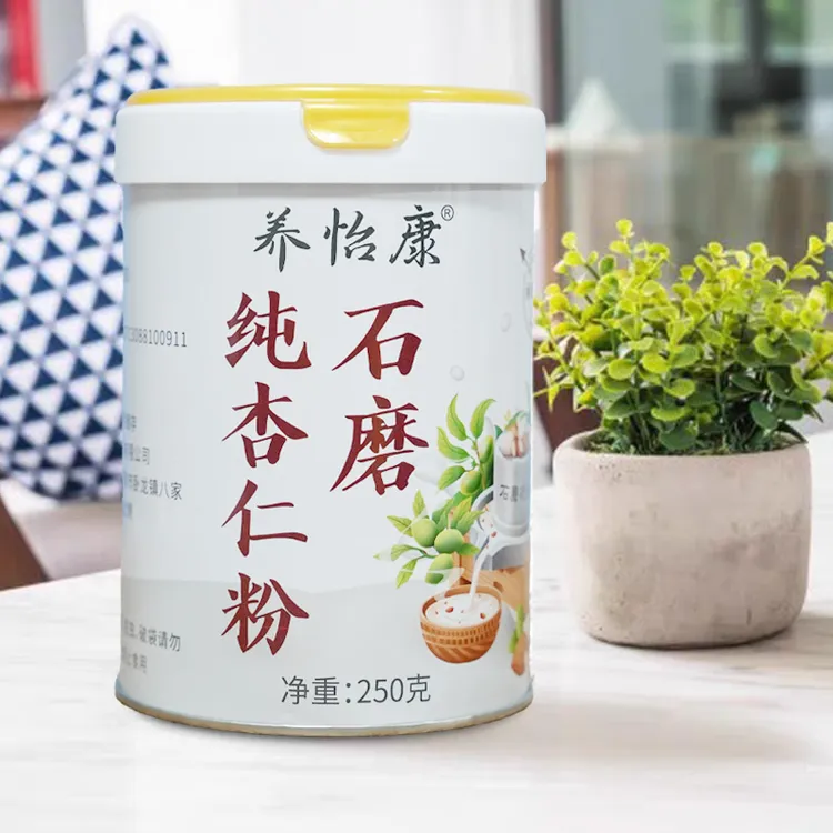 承德特产石磨研磨代餐粉250克/罐杏仁粉