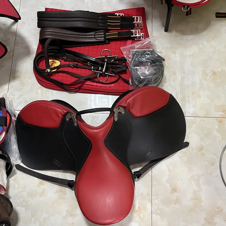 超纤材质综合耐力鞍轻便9件套综合鞍结实耐用马鞍