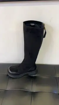 712-13#时尚百搭厚底靴子