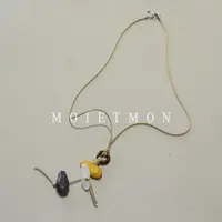合金项链 【Moi et mon】秋季新款小众复古简约百搭时尚气质项链