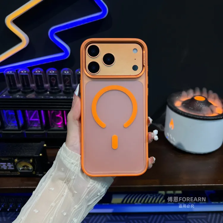 适用于iPhone苹果17promax手机壳17pro磁吸17全包防摔air网红保护