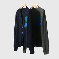 【九月木兮】小马儿pony仔"意大利工艺羊毛羊绒针织开衫S82112ZWNVG