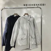 Z衣长74    878【闲暇时光】夹棉冲锋衣外套