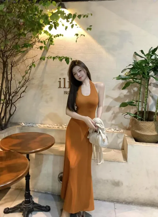 夏季时尚新款富家千金气质衣服高级感显瘦百搭连衣裙慵懒风开衫女