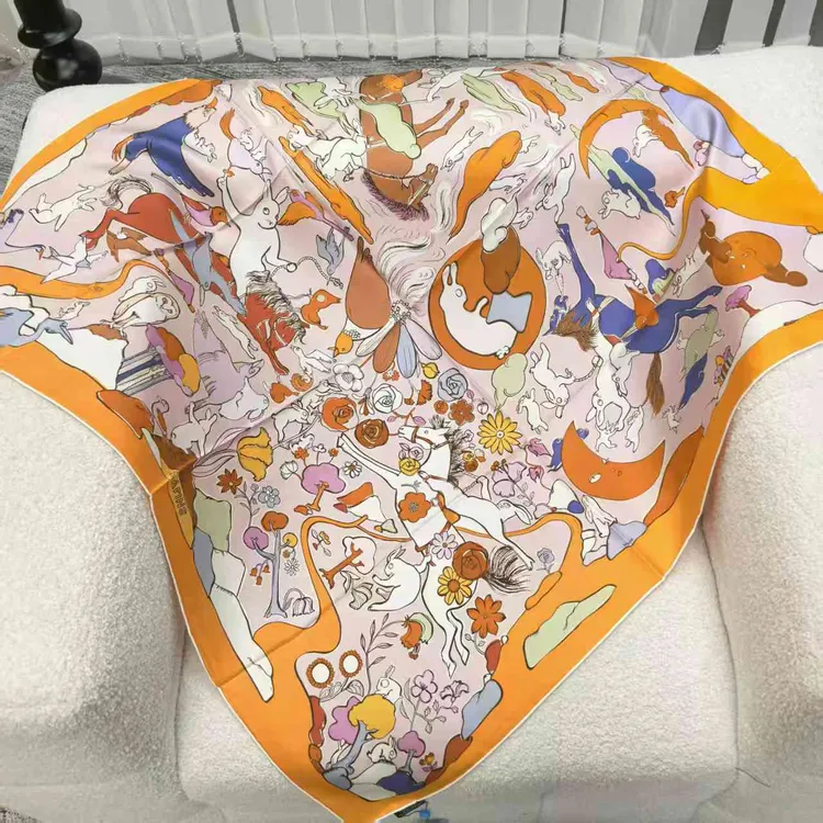 99新 Hermes/爱马仕 海囤J/爱马仕/丝巾/my51058