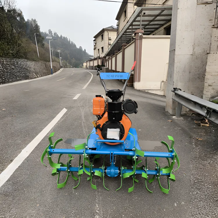 186柴油9马力四驱微耕机