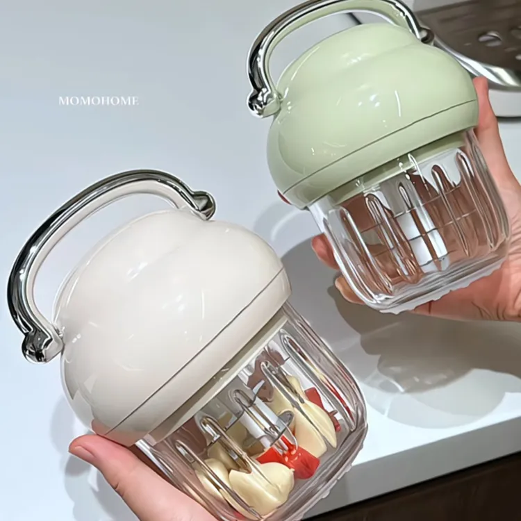 MOMO自主设计 电动捣蒜器绞肉机 多能功小型打肉馅搅拌姜蒜泥料