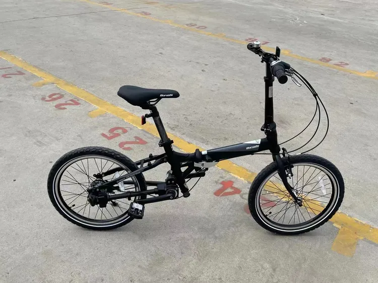 丸石20寸双臂传动轴折叠自行车