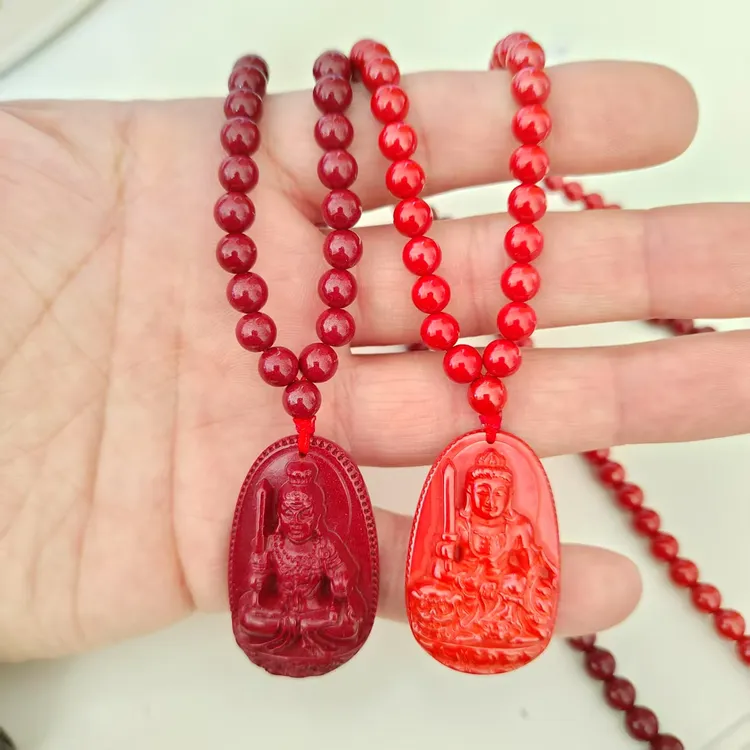 十二生肖全珠守护项链紫色红色绳子款即墨栾姐家正品