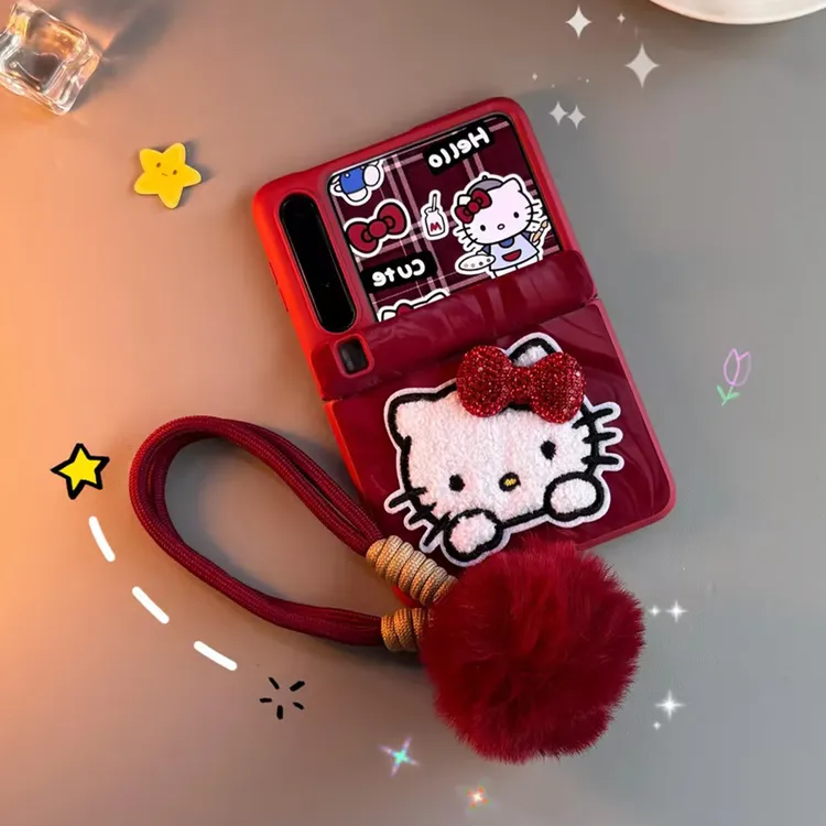 适用华为PuraX手机壳purax典藏版新年可爱红色kt中轴全包保护壳女