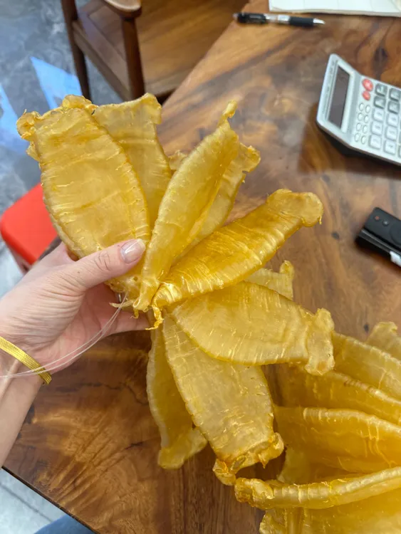 惠来神泉 永太海产品  本港赤嘴鱼胶 250-500g老货A