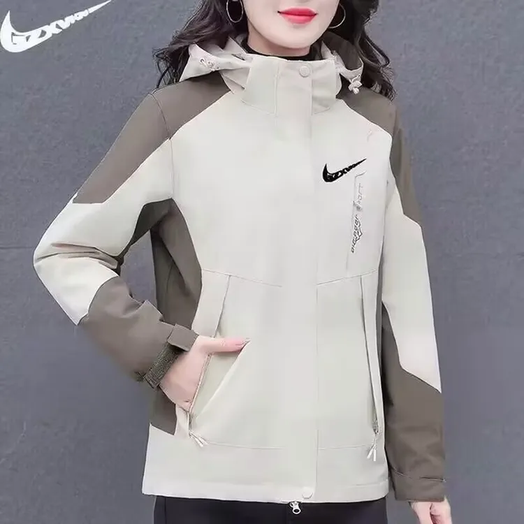 N1KE官网防水防风三合一可拆卸冲锋衣女款秋冬小个子加绒加厚外套