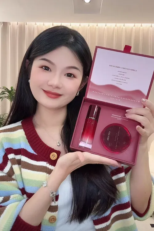 【阿婷宠粉】玛可安迪MK958冬虫夏草锁妆服帖持妆礼盒套装