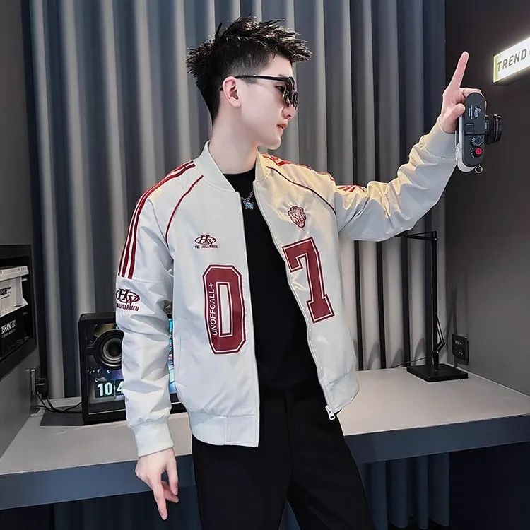 棒球服外套男款春薄款2025新款高级感夏天潮牌