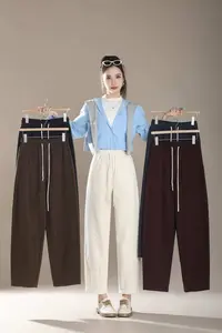 西西实拍7889加厚绒香蕉裤冬季