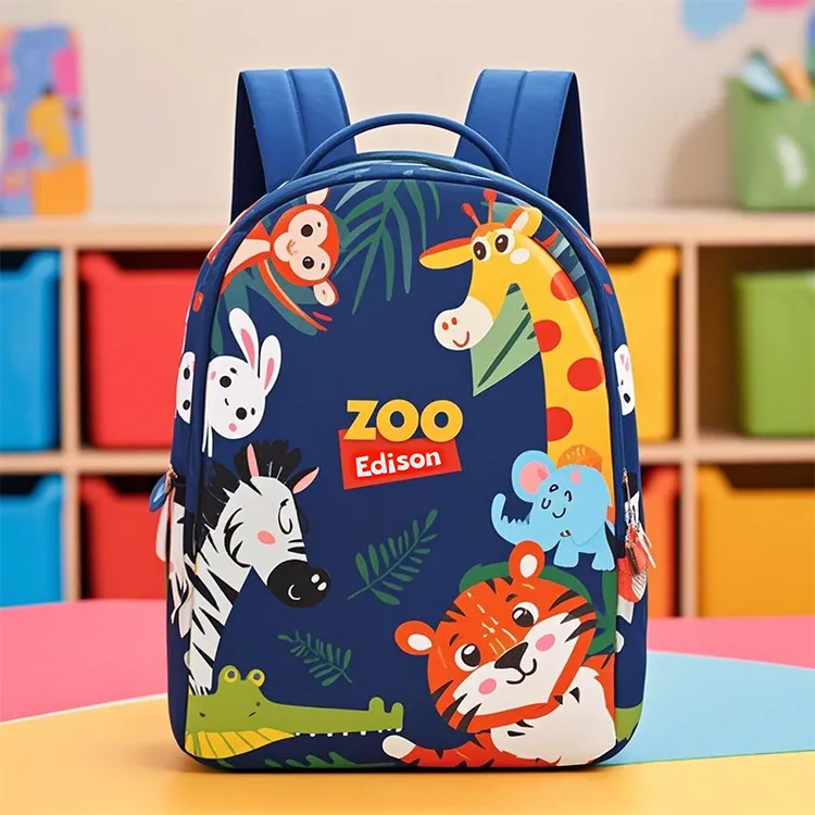 Edison爱迪生幼儿园书包超轻2-6周岁宝宝学前班户外出游儿童背包