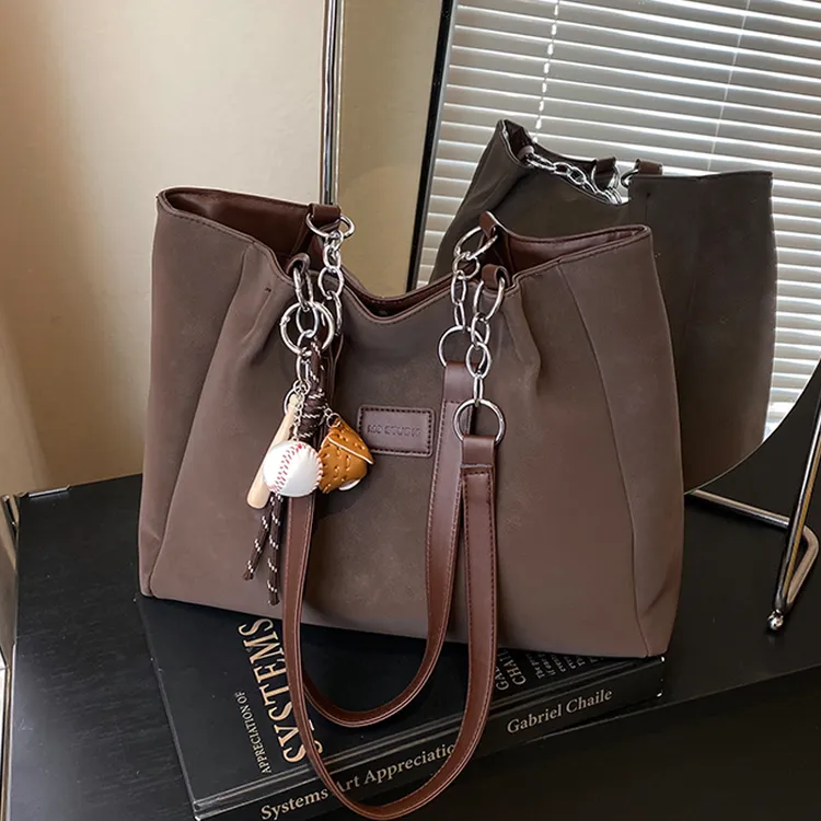 【奥莱断码】高级感托特包女大容量包包2025新款复古休闲百搭单肩