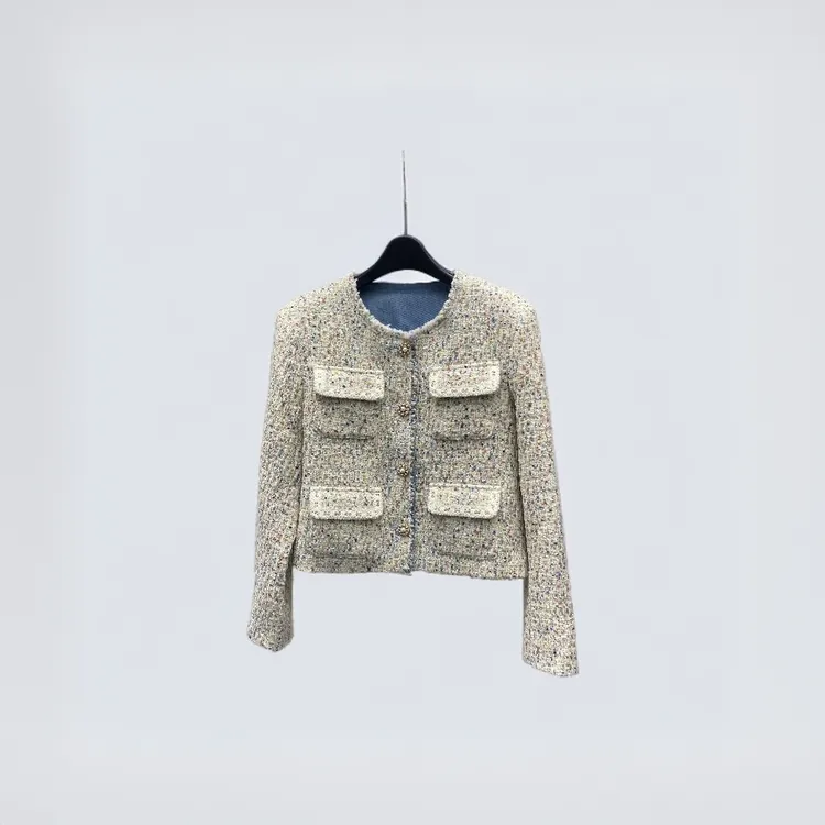 泡菜国乐天新款小香风外套