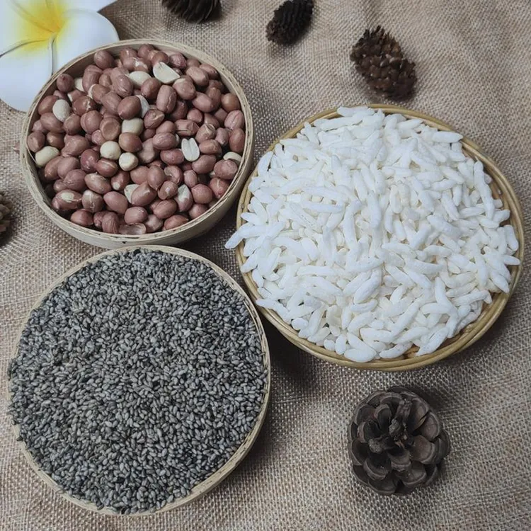 汕尾特产菜茶配料海丰炒米芝麻花生揭西客家潮汕人油茶擂茶配料